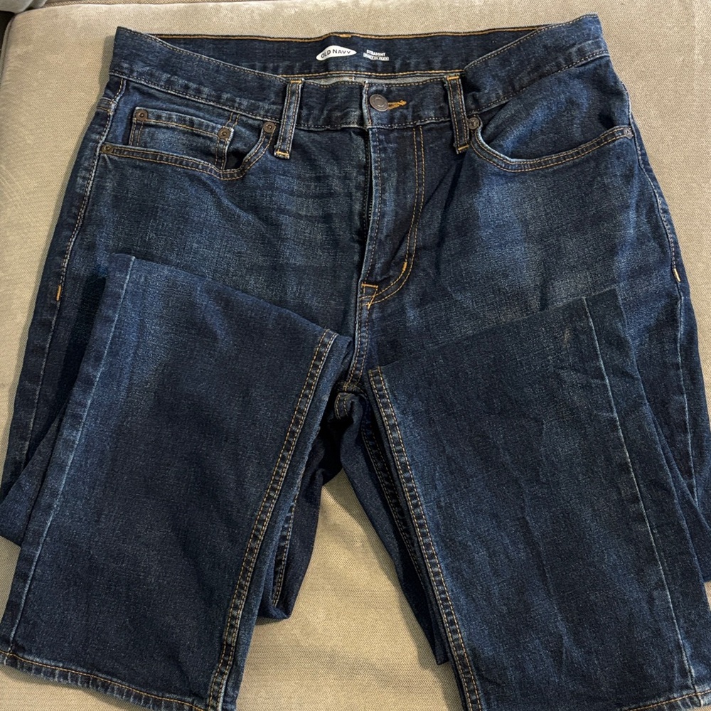 Dark Blue Denim Jeans Men 31x32